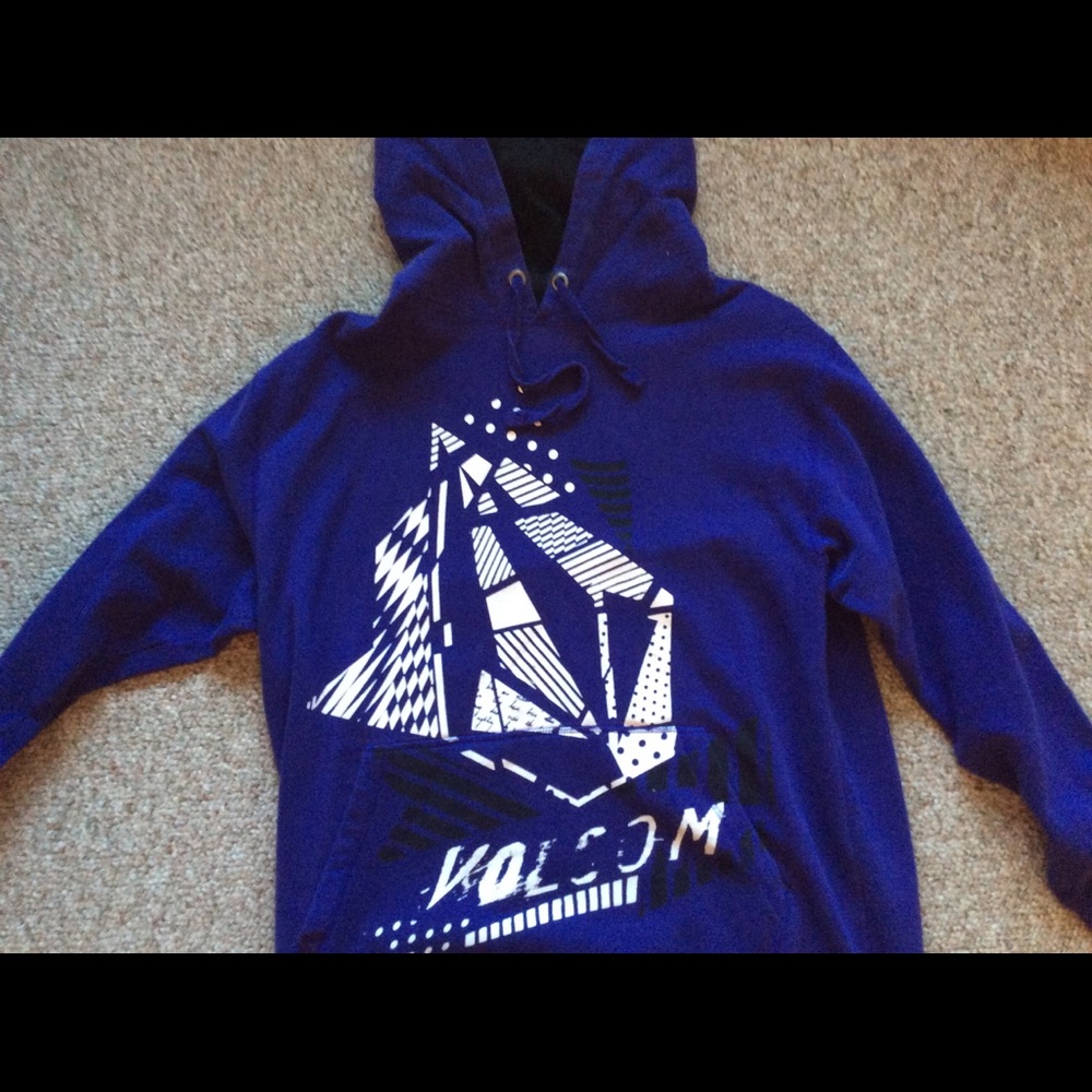 Purple Volcom hoodie